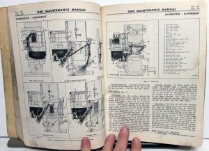 1947 GMC Truck FC-100 150 250 280 Dealer Service Shop Manual Original