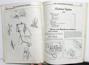 Original 1964 GMC Truck Dealer Service Manual Supplement Handi-Van G-1000