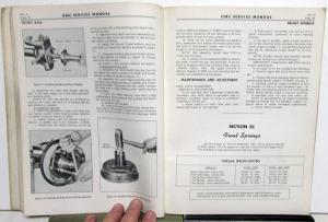 1970 GMC Truck Dealer Service Manual Supplement 1500-3500 Pickup C/K