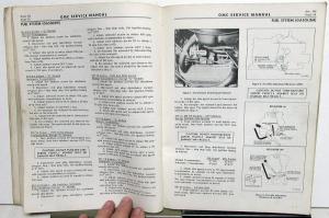 1970 GMC Truck Dealer Service Manual Supplement 1500-3500 Pickup C/K