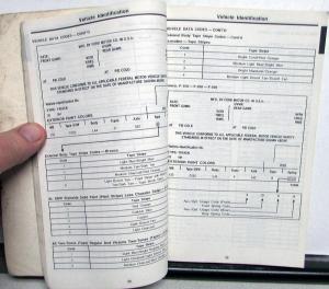 1988 Ford LT Duty Truck Service Specs Book Econoline Club Wagon Bronco F Series