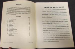 Original 1974 Chevrolet Truck Service Manual Supplement Heavy Duty Series 70-95