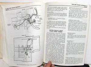 1978 Chevrolet Dealer Truck Service Manual Supplement Medium H/D 40-95 Original