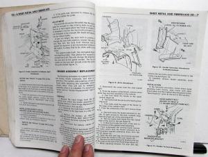 1980 Chevrolet Dealer Truck Service Shop Manual Medium Duty Original