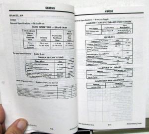 Original 1997 Ford Medium Heavy Duty Truck Service Specification Book Prelim