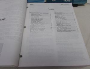 1998 Chevrolet GMC Olds Truck Dealer Service Shop Manual Set S/T Truck Repair