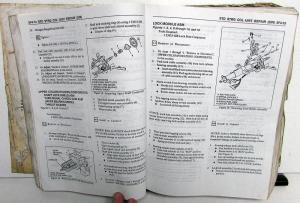 1995 Chevrolet GMC Dealer Service Shop Manual Set S/T Truck S10 15 Jimmy Blazer