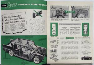 1958 AMC Rambler XRay Low Priced Car Comparison Ford Chev Plymouth Sale Brochure