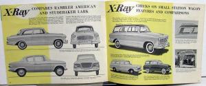 1959 Rambler American AMC X-Ray Import and Domestic Small Cars Sales Brochure