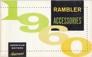 1960 AMC Rambler Accessories Sales Brochure Original