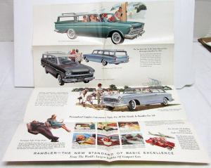 1960 American Motors Rambler Cross Country Station Wagon Sales Brochure Original