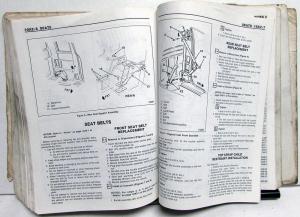 1990 Chevrolet Truck Dealer Service Shop Manual C/K Pickup Repair