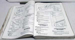 1991 Chevrolet Truck Dealer Service Shop Manual S-10 Jimmy Blazer Pickup Repair