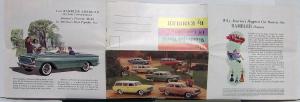 1961 AMC Rambler Compact Cars American Classis Ambassador Sales Brochure Mailer