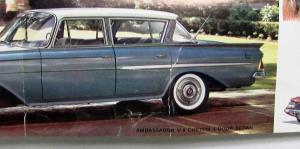 1961 AMC Rambler Compact Cars American Classis Ambassador Sales Brochure Mailer