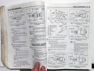 1990 Chevrolet Truck Dealer Service Shop Manual S10 Pickup Repair