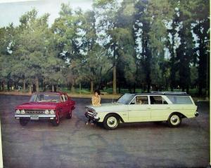 1963 AMC Rambler Deluxe Classic Cross Country Sales Data Sheet SPANISH Text Orig