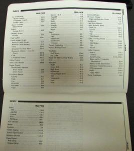 1988 Chevrolet Truck Dealer Service Shop Manual Supplement Astro Van Electrical