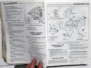 1986 Chevrolet Truck Dealer Service Shop Manual S10 Pickup Repair