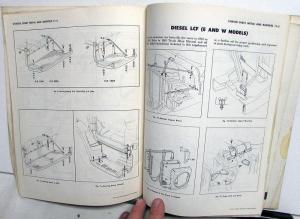 1964 Chevrolet Truck Dealer Service Shop Manual Supplement Pickup H/D