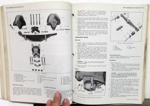 1967 Chevrolet Truck Dealer Service Shop Manual Chassis Pickup Series 10-60