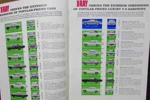 1964 AMC Rambler All Models X-Ray Comparison Sales Brochure