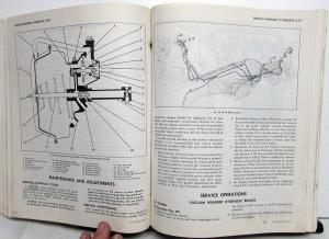 1960 Chevrolet Truck Service Shop Manual Pickup Stake COE Delivery H/D Bus