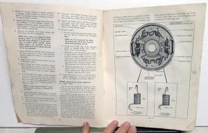 1952 Chevrolet Truck Service Shop Manual Supplement Full Line Updates
