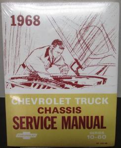 1968 Chevrolet Truck Dealer Service Shop Chassis Manual Pickup 10-60 Repair New