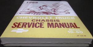 1968 Chevrolet Truck Dealer Service Shop Chassis Manual Pickup 10-60 Repair New