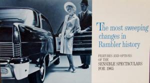 1965 AMC Rambler Classic American Ambassador Features Options Sales Brochure