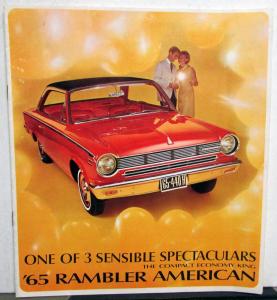 1965 AMC Rambler American 440H 440 220 Wagon Sales Brochure Original