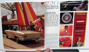 1965 AMC Rambler American 440H 440 220 Wagon Sales Brochure Original