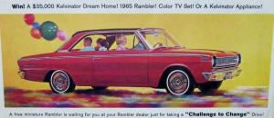 1965 AMC Rambler Challenge to Change Sweepstakes Folder and Envelope Origina