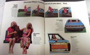 1963 64 66 67 68 69 70 Chevrolet Station Wagon Dealer Sales Brochure Set Chevy