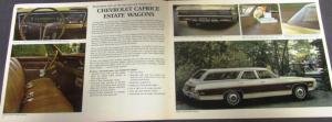 1963 64 66 67 68 69 70 Chevrolet Station Wagon Dealer Sales Brochure Set Chevy