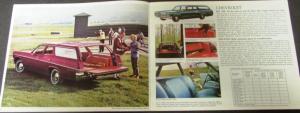 1963 64 66 67 68 69 70 Chevrolet Station Wagon Dealer Sales Brochure Set Chevy