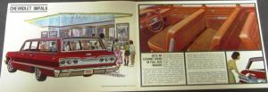 1963 64 66 67 68 69 70 Chevrolet Station Wagon Dealer Sales Brochure Set Chevy