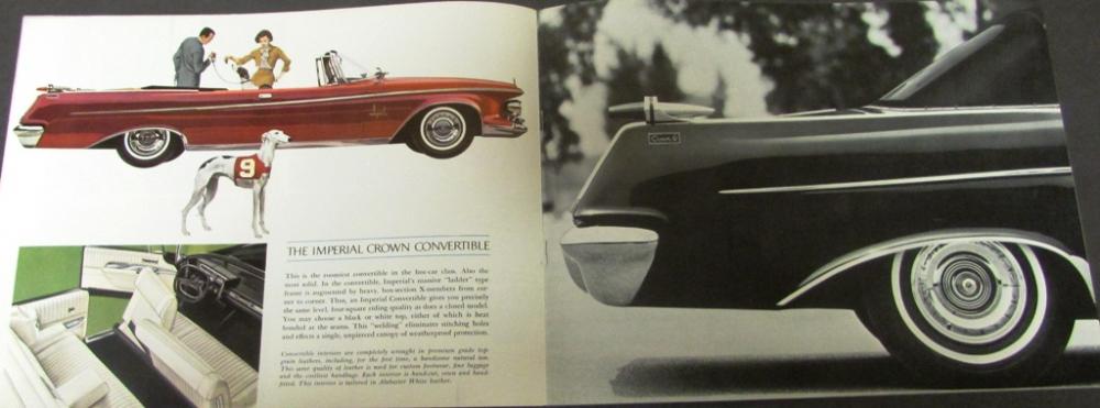 1965 Imperial Original Car Sales Brochure – Crown LeBaron Dealer Catalog (Very Good)