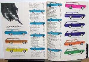 1967 AMC American Rebel Ambassador Marlin X Ray Comparison Sales Brochure Orig
