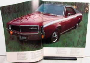 1968 AMC Javelin Rebel American Ambassador AMX American Motors Sales Brochure