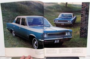 1968 AMC Javelin Rebel American Ambassador AMX American Motors Sales Brochure