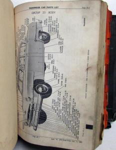 1939 1953 1954 Chrysler Mopar Parts Book Manual Plymouth Dodge Imperial Desoto