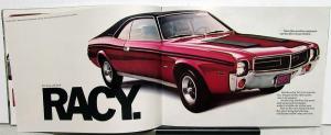 1969 AMC Ambassador AMX Javelin Rebel Rambler American Motors Sales Brochure