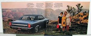1969 AMC Ambassador AMX Javelin Rebel Rambler American Motors Sales Brochure