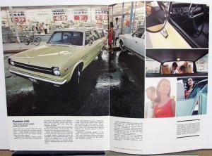 1969 AMC Rambler Rebel Ambassador Station Wagons American Motors Sales Brochure
