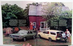 1970 AMC Ambassador Hornet Javelin Rebel AMX American Motors Sales Brochure