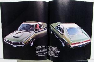1970 AMC Ambassador Hornet Javelin Rebel AMX American Motors Sales Brochure