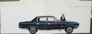 1970 AMC Rambler Ambassador Rebel Saloon Hdtp Wagon England Market Sale Brochure