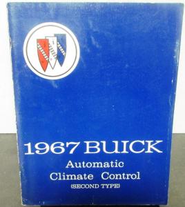 Original 1967 Buick Auto Climate Control Service Manual Diagnosis Guide A/C